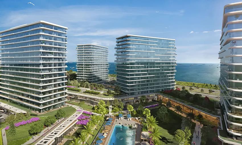 Investment project with sea view